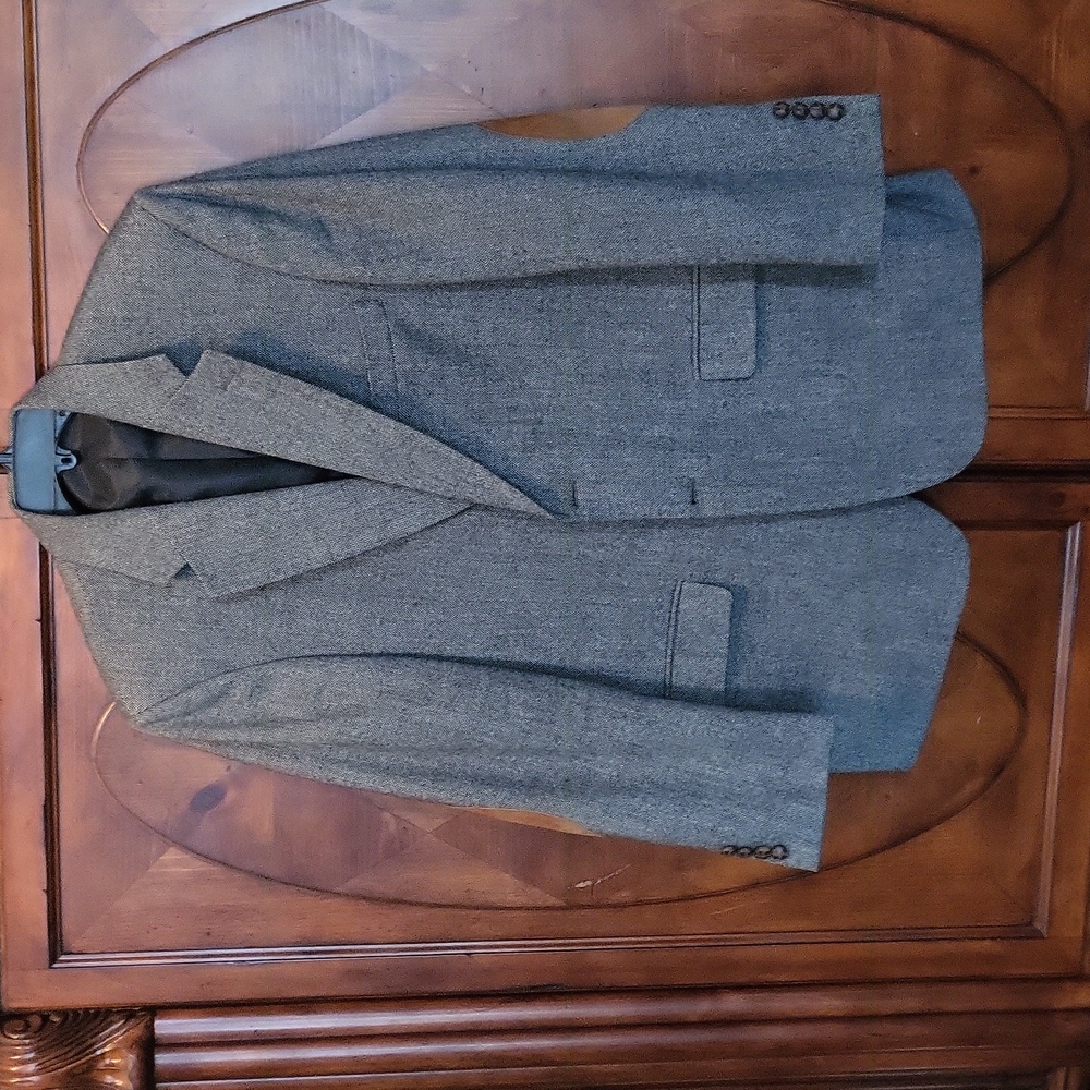 Boat house men's blazer 100% Lambs wool Leather Elbow Pads
